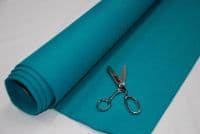 3mm THICK Acrylic Felt Baize Craft/Poker Fabric/Material TEAL